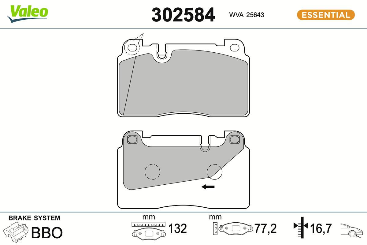 BRAKE PADS FIRST AUDI Q5 FR